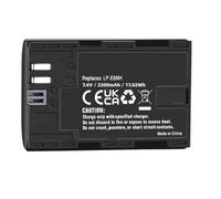 ASKC LP-E6NH Battery Replacement for Canon EOS R7, R6, R5, R, 6D Mark II, 5D Mark IV, 5D Mark III, 5DS, 5DS R, 5D Mark II, 80D, 90D, 6D, 7D, 7D Mark II Cameras 2300mAh