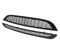 ASKFHK Fog Light Grille Cover For MINI R50 R52 R53 51137026202 51137133847 Car Front Grille Honeycomb Mesh Guard Trim Cover Upper Lower Grill Compatible Grills