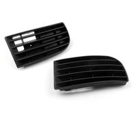 ASKFHK Fog Light Grille Cover For VW For Golf 2004 2005 2006 2007 2008 2009 MK5 Car Front Bumper Grille Grill Guard Fog Lights Light Grilles Set
