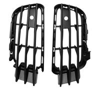 ASKFHK Fog Light Grille Cover For VW For Touareg 2011-2015 7P6853665A 7P6853666A Car Fog Light Frame Front Bar Lower Grille Left Grill Bumper Cover(Left and Right)