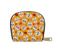 ASKFNASDKMFN Day of The Dead Card Pack Festival-Goers - Secure Storage for Tickets and Cash 9X11CM