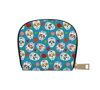 ASKFNASDKMFN Day of The Dead Card Pack Festival-Goers - Secure Storage for Tickets and Cash 9X11CM