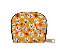 ASKFNASDKMFN Day of The Dead Wallet Frequent Flyers - Boarding Pass and Travel Card Holder 9X11CM
