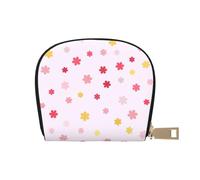 ASKFNASDKMFN Flower Leather Bag Urban Explorers - Compact Carry for City Adventures 9X11CM