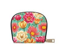 ASKFNASDKMFN Flowers Wallet Cruise Ship Passengers - Cabin Key and Charge Card case 9X11CM