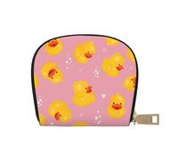 ASKFNASDKMFN Yellow Rubber Duck Fun Kids Leather Bag Urban Explorers - Compact Carry for City Adventures 9X11CM