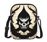 ASKhgg Devil Satan Print Crossbody Bag for Women, Stylish Small Phone Purse,Casual Shoulder Bag, for Travel&Daily Carry