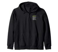 Askhole Person Who Asks For Advice Then Does Opposite Fun Zip Hoodie