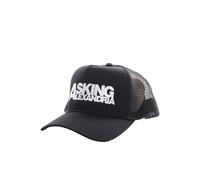 Asking Alexandria - Block Logo Trucker - Cap - black - Onesize - 100% Polyester,100% Polyester,Synthetics Onesize