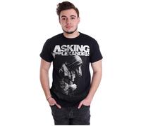 Asking Alexandria - Creepy - T-Shirt - black - S - 100% Cotton S
