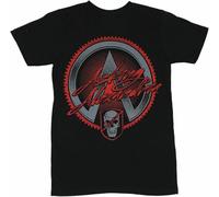 Asking Alexandria Mens T Shirt Script Logo Sawblade Image(Large)