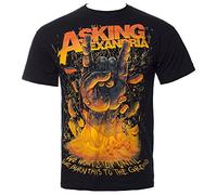 Asking Alexandria Metal Hands T Shirt (Black) - Large