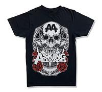 Asking Alexandria T Shirt 00S Music Tee Size Medium M M Black