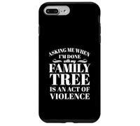 Asking Is An Act Of Violence Funny Case for iPhone 7 Plus/8 Plus