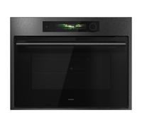 Asko Series 6 Built-in Combi Microwave For Tall Housing OCM64BSH Black Steel