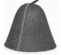 ASKOLD Ukrainian Wool Sauna Hat Gray for Sauna Banya Bath House - Sauna Hat Finnish - Ukraine Sauna Hat Wool - Russian Banya Hat for Men - Sauna Hat for Men - Sauna Hats Russian