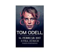 ASKRVNNZ Tom Odell Wrong Crowd Album Poster Canvas Poster Wall Art Decor Print Picture Paintings for Living Room Bedroom Decoration 24x36inch(60x90cm)