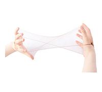 Askuang 10PCS Clear Mesh Hair Nets, 20' Individual Packing Invisible Elastic Edge, for Women Sleeping Ballet Kids Hair Buns Cooking Wig Nets (50cm, 1 Count), Light Coffee, 10 Count (Pack of 1)