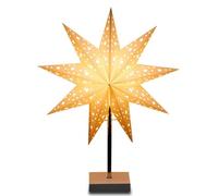 asky Foldable LED Table Lamp Paper Star Simple Bedside Living Room Table Warm Light