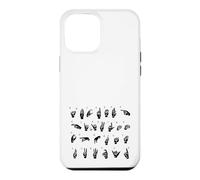 ASL American Sign Language, Alphabet Inclusive Sign ABCs Case for iPhone 12 Pro Max