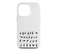 ASL American Sign Language, Alphabet Inclusive Sign ABCs Case for iPhone 13 Pro