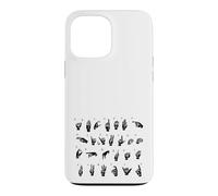 ASL American Sign Language, Alphabet Inclusive Sign ABCs Case for iPhone 13 Pro Max