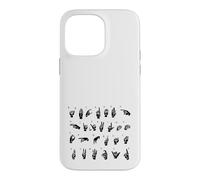 ASL American Sign Language, Alphabet Inclusive Sign ABCs Case for iPhone 14 Pro Max