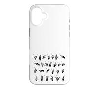 ASL American Sign Language, Alphabet Inclusive Sign ABCs Case for iPhone 16 Plus