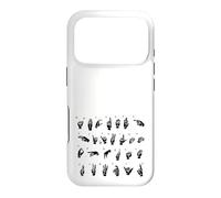 ASL American Sign Language, Alphabet Inclusive Sign ABCs Case for iPhone 17 Pro