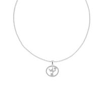 ASL American Sign Language I Love You Hand Sign Pendant Necklace Unisex Deaf Community Meaningful Gifts for Interpretors Deaf Students Support of Deaf Community, adjustable, Stainless Steel, No