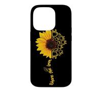 ASL American Sign Language Sunflower Share the Love Case for iPhone 14 Pro