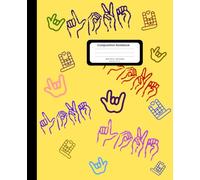 ASL composition notebook