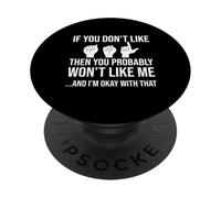 ASL Funny Quote You Don’t Like ASL Deaf Pride Sign Language PopSockets Adhesive PopGrip