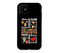 ASL Interpreter American Sign Language Translator Case for iPhone 11