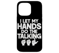 ASL Interpreter American Sign Language Translator Case for iPhone 14 Pro Max