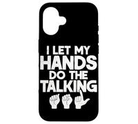 ASL Interpreter American Sign Language Translator Case for iPhone 16
