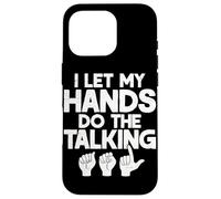 ASL Interpreter American Sign Language Translator Case for iPhone 16 Pro