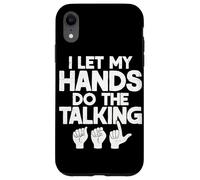 ASL Interpreter American Sign Language Translator Case for iPhone XR
