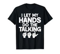 ASL Interpreter American Sign Language Translator Value Graphic T-Shirt