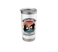 ASL Interpreter Deaf Sign Language ASL Stainless Steel Insulated Tumbler
