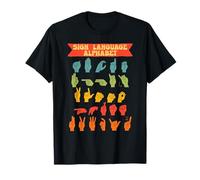 ASL Interpreter Sign Language Alphabet T-Shirt