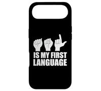 ASL Is My First Language American Sign Language Deaf Culture Case for iPhone Air