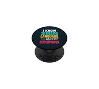 ASL Sign Language Interpreter Deaf Community PopSockets Adhesive PopGrip