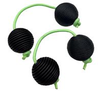 Aslatua Shaker, African Shaker Balls, African Asalato Shaker Rhythmic Balls, Double Pumpkin Percussion for Music Lessons, Beginners