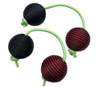 Aslatua Shaker, African Shaker Balls, African Shaker Rattle Hand Percussion | Double Pumpkin Percussion for Music Lessons, Beginners