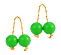Aslatuas Rhythmic Ball | 2 Pairs Kashaka Shaker Instrument | African Shaker Honk Hand Percussion | Double Water Bottle Percussion for Party, Performance, Concert, Adults, Adult