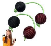 Aslatuas Rhythmic Ball, Aslatua Shakers | African Rhythmic Balls Asalato Shaker,Double Gourd Percussion For Music Lessons, Beginners