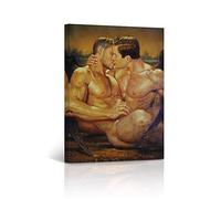 ASLKUYT Angel Wings Gay Home Decor Print Oil Painting on Canvas Wall Art Nail Art Decorations Wall Canvas Print on canvas-20x32 in No Frame