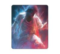 ASLKXOPEMG Mouse Mat Washable Mouse Pads with Non-Slip Rubber Base Michael Jackson Mousepad Waterproof Keyboard Pads Portable Gaming Mouses Pad for Laptop Office Home Travel 25x30 CM