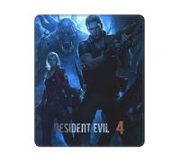 ASLKXOPEMG Mouse Mat Washable Mouse Pads with Non-Slip Rubber Base Resident Evil IV Mousepad Waterproof Keyboard Pads Portable Gaming Mouses Pad for Laptop Office Home Travel 25x30 CM